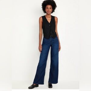 Old Navy Women's Deep Indigo Flare Jeans
